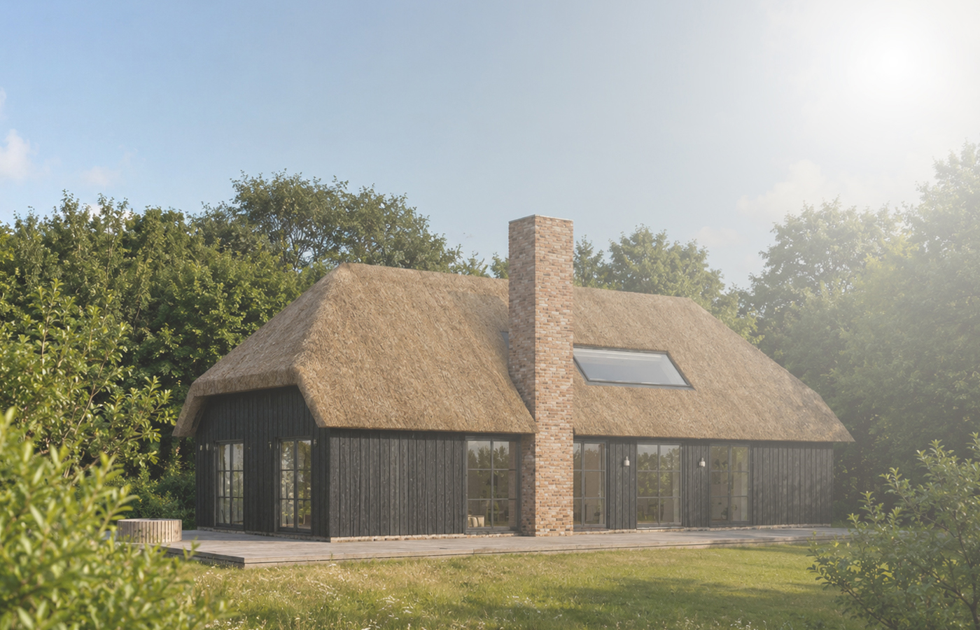 Klassisk sommerhus